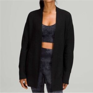 lululemon athletica Black Cardigan